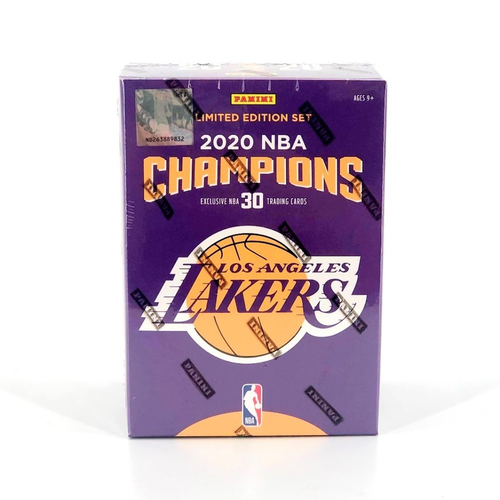 Los Angeles Lakers 2020 NBA Champs Panini Cards